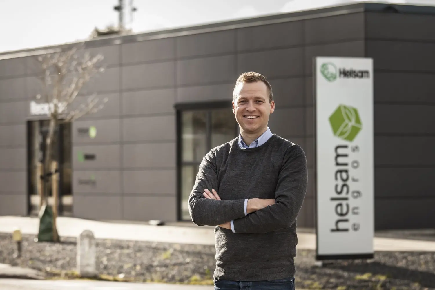 Jeppe Knutz, logistikchef hos Helsam Gruppen A/S